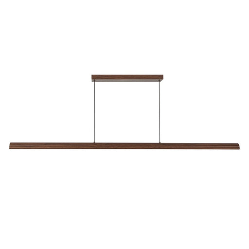 Kuzco Dottie 5-ft Brown Dim LED Linear Pendant, Walnut - LP403160WT