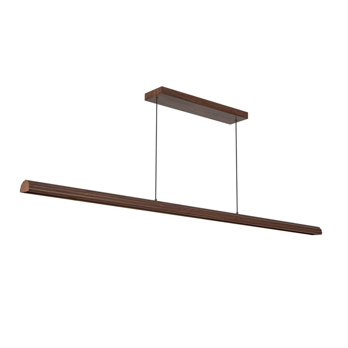 Kuzco Dottie 5-ft Brown Dimmable LED Linear Pendant, Walnut
