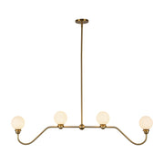 Kuzco Beckett 49" Gold Linear Pendant, Brushed Gold - LP408148BG