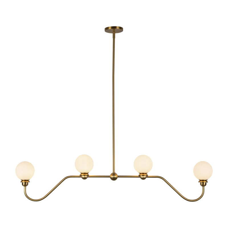 Kuzco Beckett 49" Gold Linear Pendant, Brushed Gold - LP408148BG