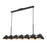 Kuzco Atlas 42" Blk Linear Pendant, Blk - LP57642-BK