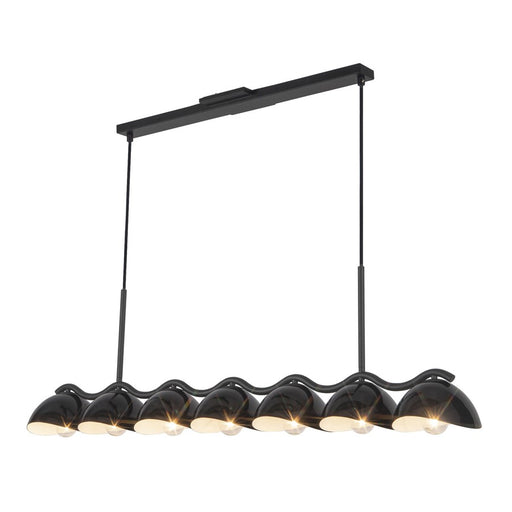 Kuzco Atlas 42" Blk Linear Pendant, Blk - LP57642-BK