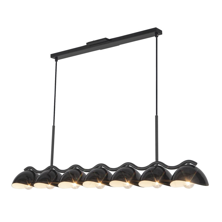 Kuzco Atlas 42" Blk Linear Pendant, Blk - LP57642-BK