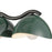 Kuzco Atlas 42" Socket Linear Pendant, Black/Pine Green/Steel