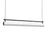 Kuzco Gramercy 30" LED Linear Pendant, Black - LP70130-BK-UNV