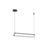 Kuzco Gramercy 30" LED Linear Pendant, Black