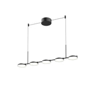 Kuzco Novel 37" LED Linear Pendant, Black - LP72237-BK-UNV