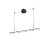 Kuzco Novel 37" LED Linear Pendant, Black - LP72237-BK-UNV