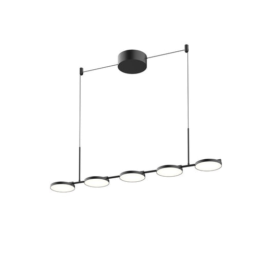 Kuzco Novel 37" LED Linear Pendant, Black - LP72237-BK-UNV