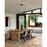 Kuzco Talis 48" LED Linear Pendant, Black - LP89048-BK-UNV
