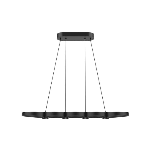 Kuzco Maestro 38" LED Linear Pendant, Black - LP90838-BK-UNV