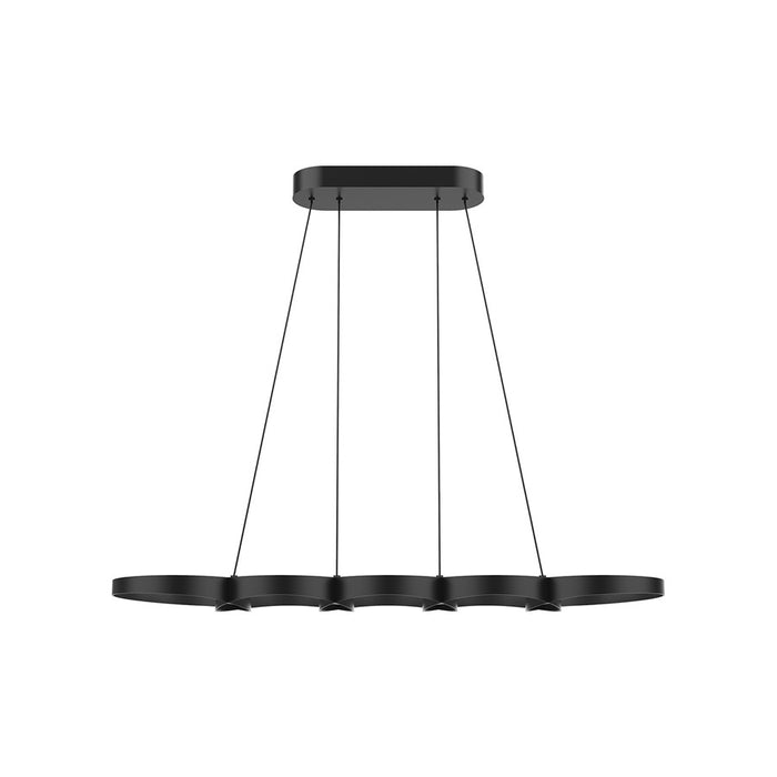 Kuzco Maestro 38" LED Linear Pendant, Black - LP90838-BK-UNV