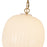 Kuzco Cherise 3Lt 12" Socket Multi Pendant, Gold/Glossy Opal