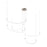 Kuzco Talis 90" LED Multi Pendant, Brushed Nickel - MP89590-BN-UNV