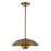 Kuzco Umbra 14" Brass Pendant, Vintage Brass