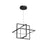 Kuzco Mondrian 20"LED Pendant, Black - PD16320-BK-UNV