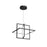 Kuzco Mondrian 20"LED Pendant, Black