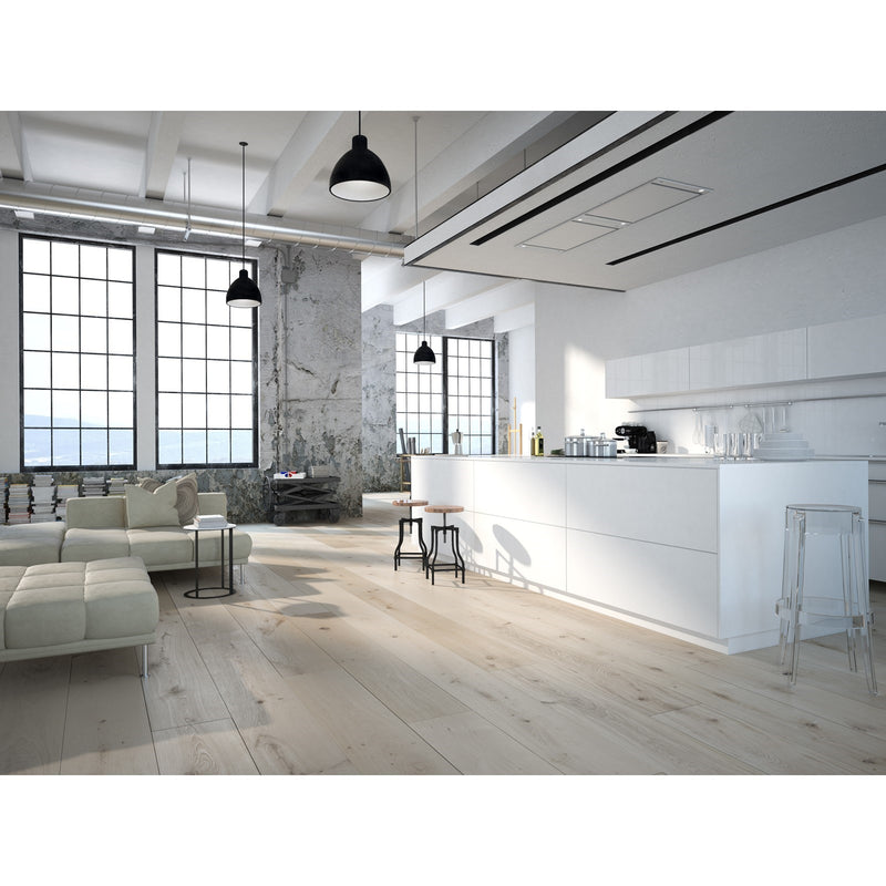 Kuzco Chroma 12in 1-Light LED Pendant | Modern Black Aluminum and White Acrylic Diffuser | Kitchen Island & Dining Room | 11.75 Dia | Model PD1712-BK