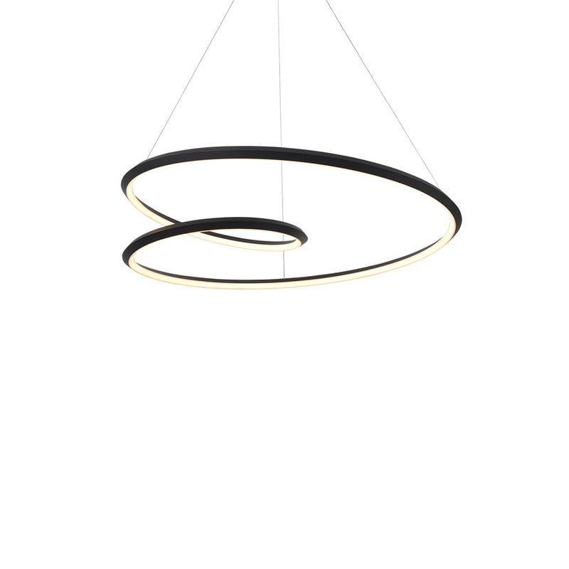 Kuzco Ampersand 32" LED Pendant, Black