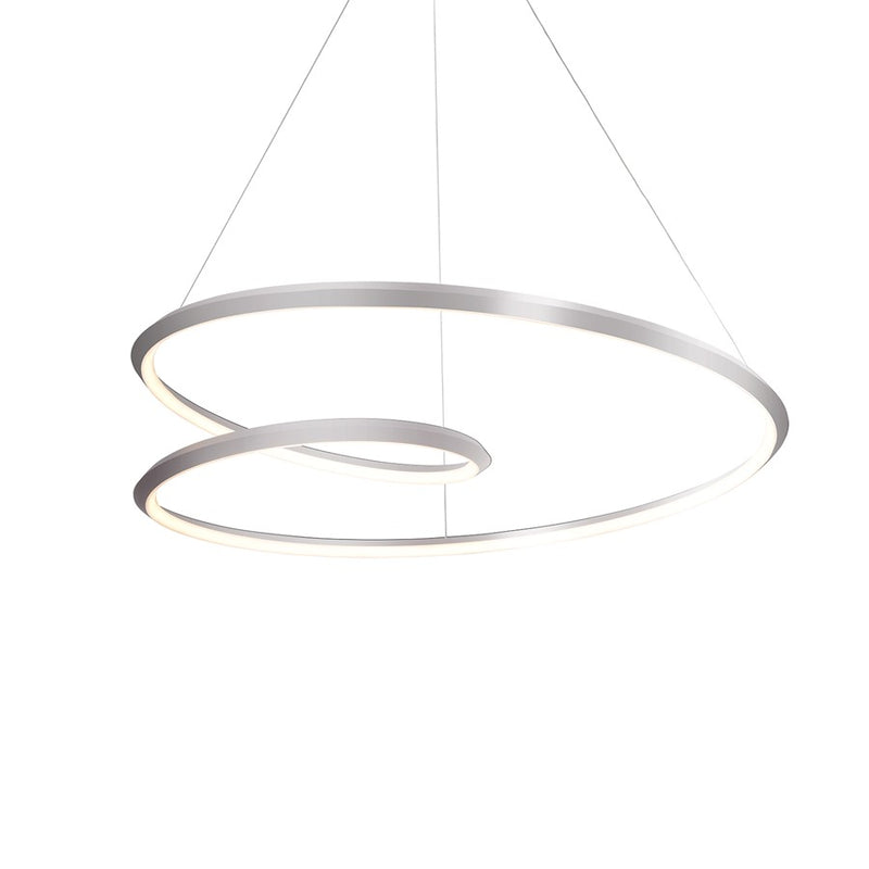 Kuzco Ampersand 39"LED Pendant, Brushed Nickel - PD22339-BN-UNV-010