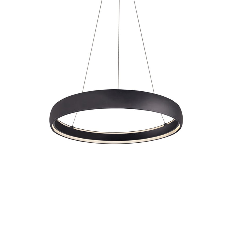 Kuzco Halo 35"LED Pendant, Black - PD22735-BK-UNV