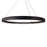 Kuzco Halo 72"LED Pendant, Black - PD22772-BK-UNV-010