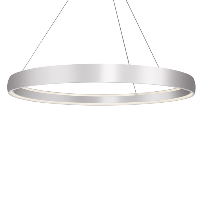 Kuzco Halo 72"LED Pendant, Brushed Silver - PD22772-BS-UNV-010