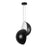 Kuzco Void 24" Black Dimmable LED Pendant, Black