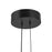 Kuzco Void 24" Black Dimmable LED Pendant, Black