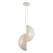 Kuzco Void 24" Pearl White Dim LED Pendant, Pearl White - PD23224-PW
