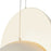 Kuzco Void 24" Pearl White Dimmable LED Pendant, Pearl White