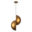 Kuzco Void 24" Vintage Brass Dim LED Pendant, Vintage Brass - PD23224-VB
