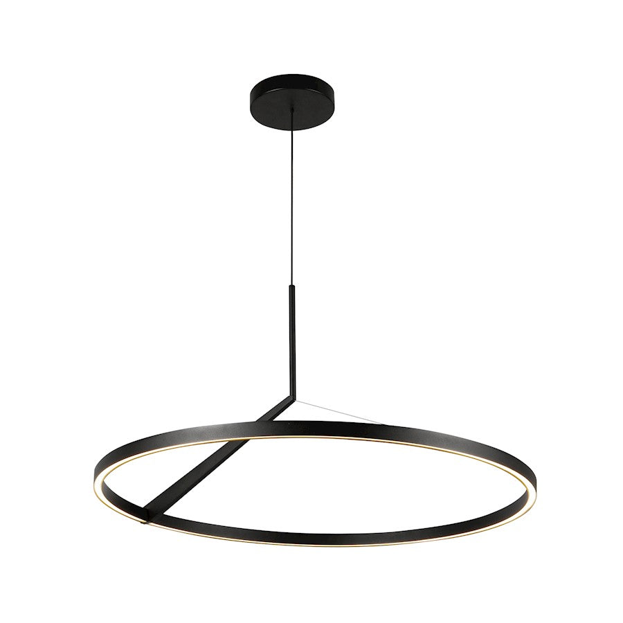 Kuzco Roda 31" Pendant, Black - PD27731-BK-3WCCT-UNV