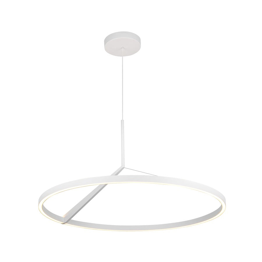 Kuzco Roda 31" Pendant, White - PD27731-WH-3WCCT-UNV