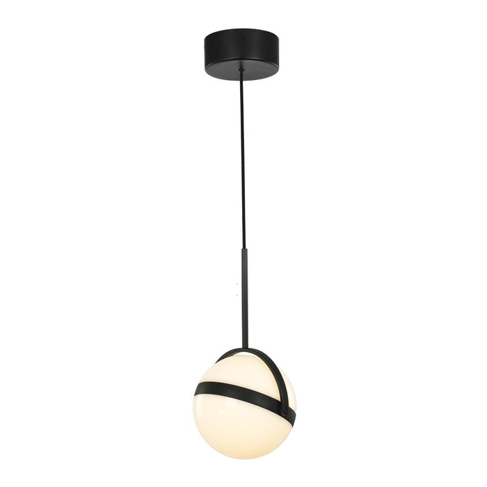Alora Globo 7" LED Pendant, Black