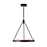 Kuzco Duo 24"LED Pendant, Classic Black/Silver Shimmer - PD302724CBSS-UNV-010