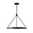Kuzco Duo 32"LED Pendant, Classic Black/Silver Shimmer - PD302732CBSS-UNV-010