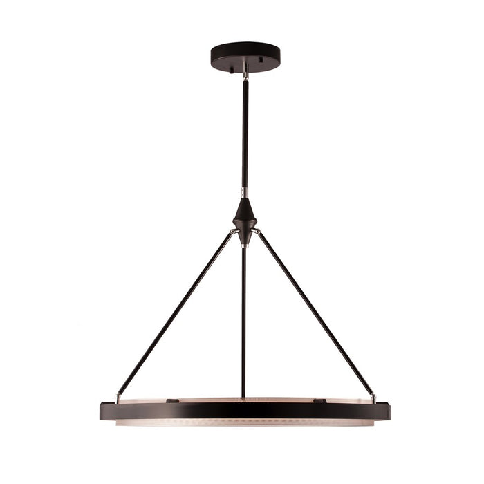 Kuzco Duo 32"LED Pendant, Classic Black/Silver Shimmer - PD302732CBSS-UNV-010