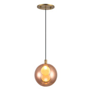 Kuzco Bolla 6" Gold Dim LED Pendant, Brushed Gold/Copper - PD3106-BG-CP