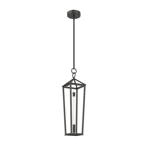 Kuzco Delphine 1-Light LED Pendant | Urban Bronze and Clear Glass Birdcage | Kitchen Island & Dining Room | 630lm 2700K 90CRI | Model PD317120UB