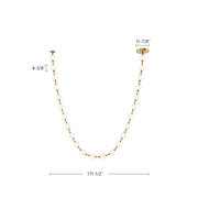 Kuzco Marni 24-Head LED Pendant | Polished Nickel Aluminum and Clear Carved Acrylic | Dining Room & Living Room | Model PD321724PN-RT