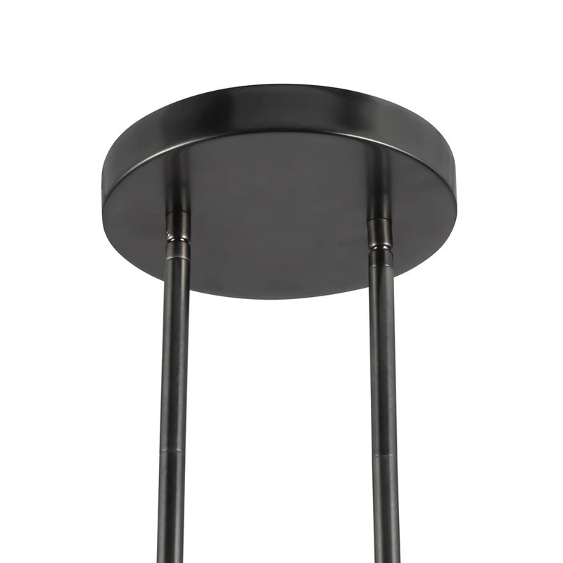 KuzcoVersus 10-in Aged Steel Pendant, Aged Steel