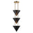 Kuzco Versus 10-in Black Pendant, Urban Brz - PD341328UB