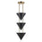 Kuzco Versus 10-in Black Pendant, Urban Bronze