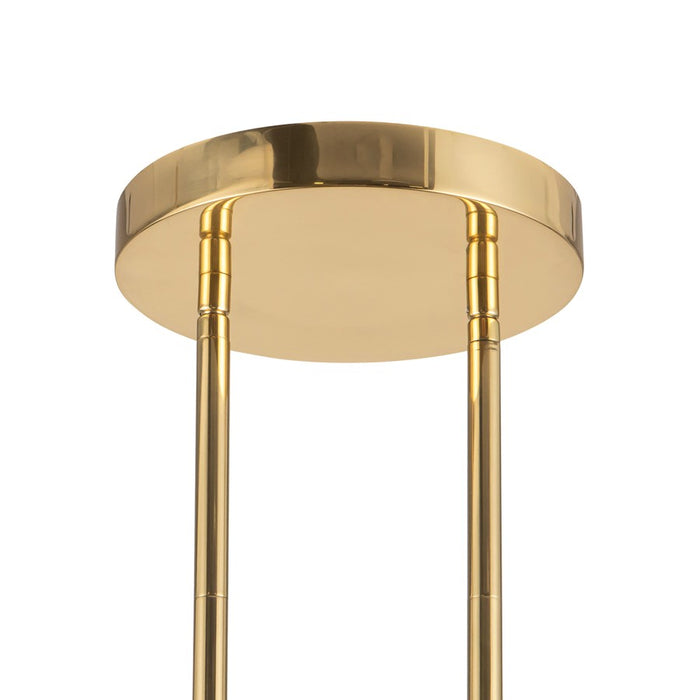 Kuzco Versus 10-in Black Pendant, Urban Bronze