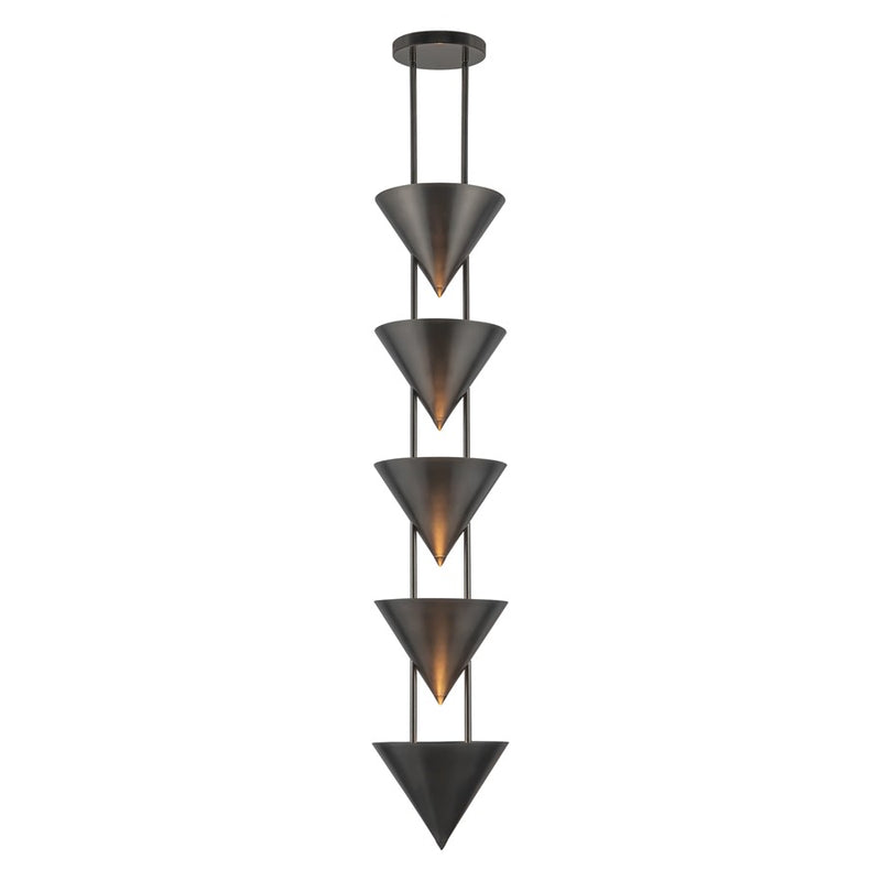 Kuzco Versus 10" Aged Steel Pendant, Aged Steel - PD341548STA