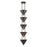 Kuzco Versus 10" Aged Steel Pendant, Aged Steel - PD341548STA
