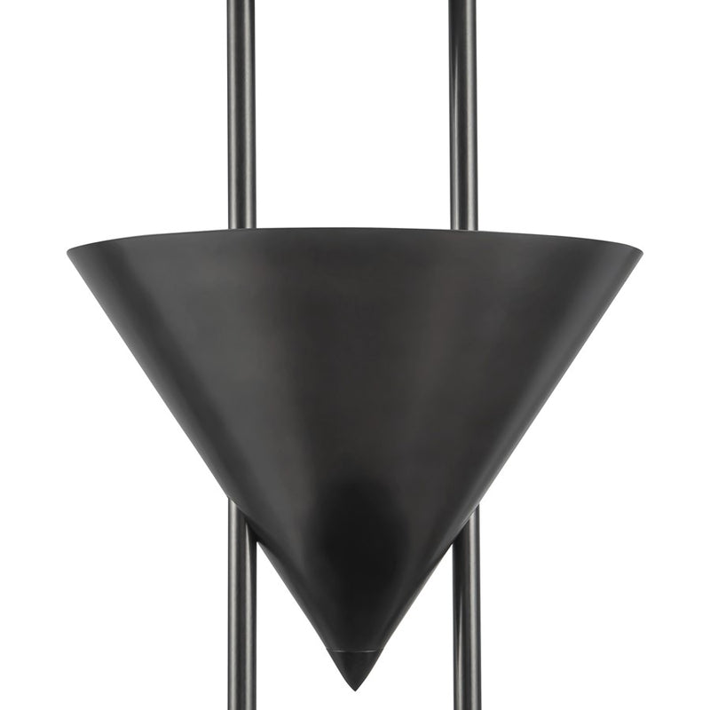 Kuzco Versus 10" Aged Steel Pendant, Aged Steel