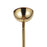 Kuzco Furrow 16" Red Dimmable LED Pendant, Peach