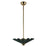 Kuzco Furrow 16" Green Dimmable LED Pendant, Pine Green